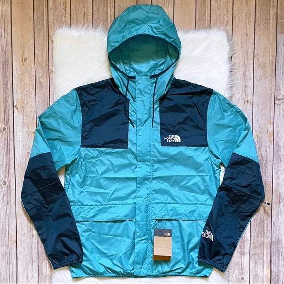 The North Face Men’s 1985 Mountain Jacket In Maui Blue - Picture 2 of 9